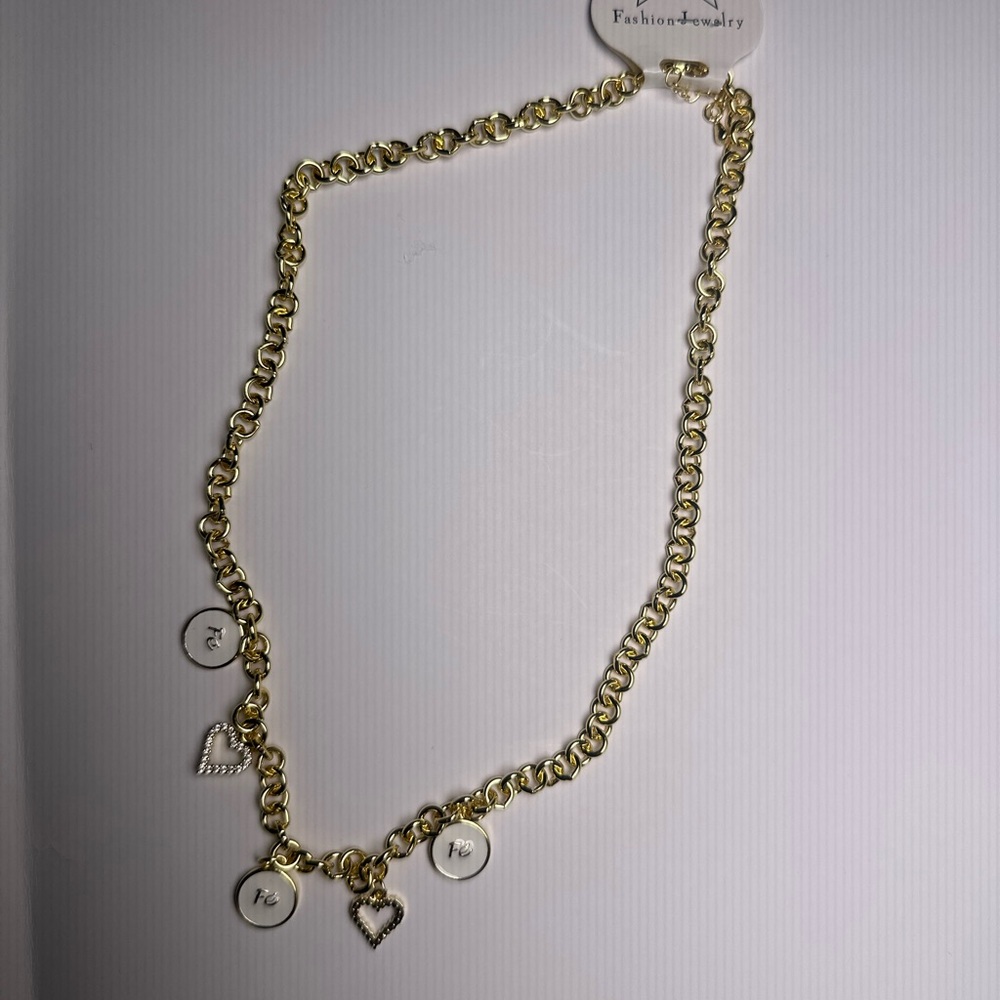Gold Charm Necklace